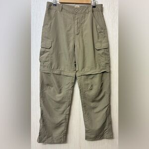 Red Head Co Tan Convertible Cargo Pants 32x30 Utility Hiking Gorpcore Streetwear